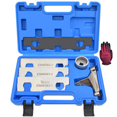 Yuesstloo front packaging showing full GM timing tool kit and organization benefits