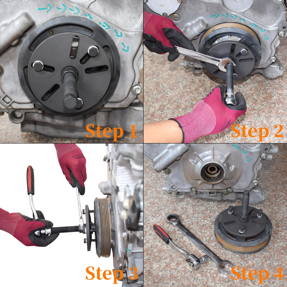 Yuesstloo carry case and gloves packed for portable workshop convenience