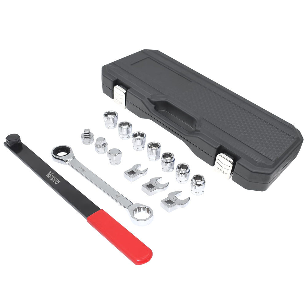 Yuesstloo molded carrying case open showing secure storage and transport