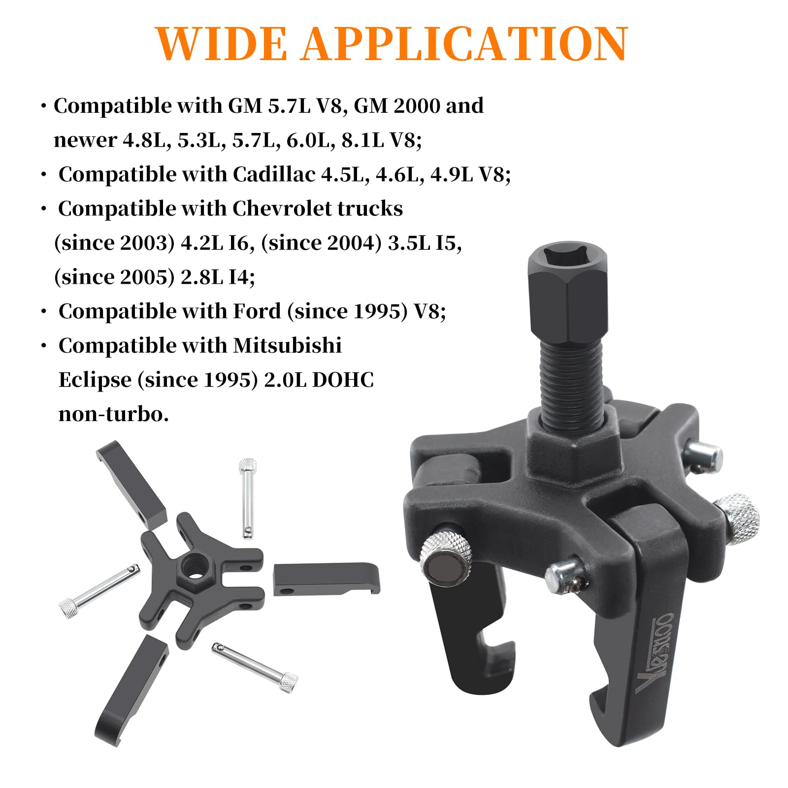 Yuesstloo replacement jaw set illustrating alternate fitments to prevent damage