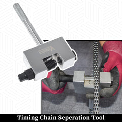 Yuesstloo riveting drive closeup illustrating precise rivet pressing capability