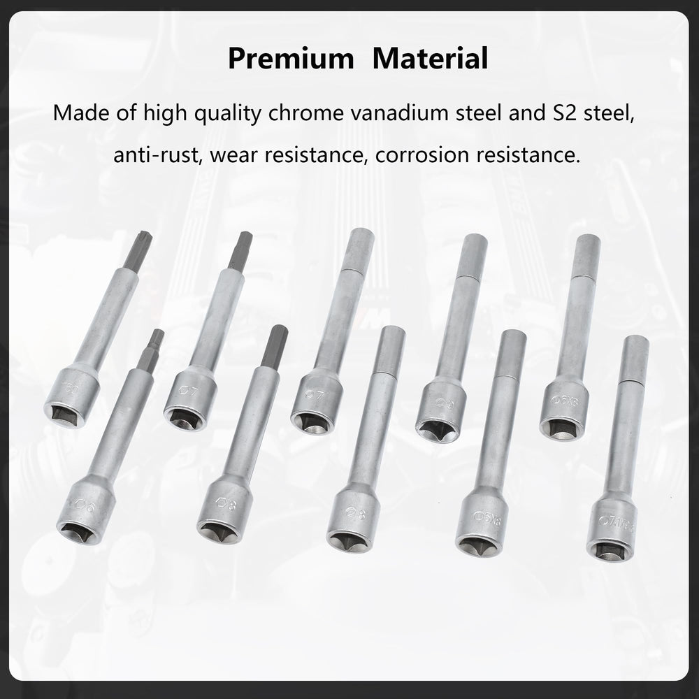 Yuesstloo tools next to ruler showing compact size and portability