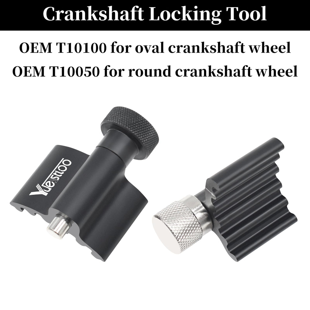 Yuesstloo tensioner locking pins with serpentine tool for safe tensioning
