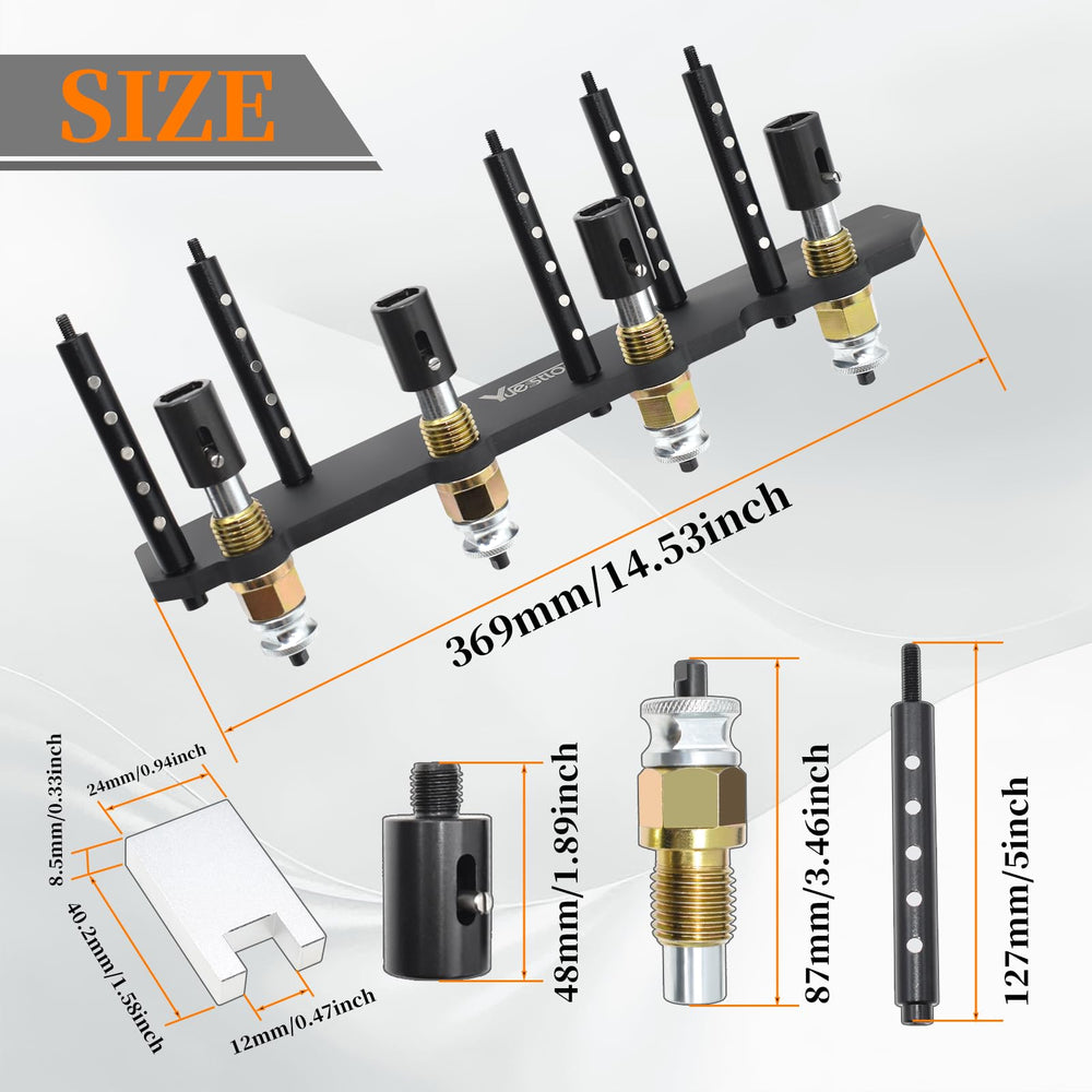Yuesstloo tool with injector demonstrating secure fit and reduced damage risk