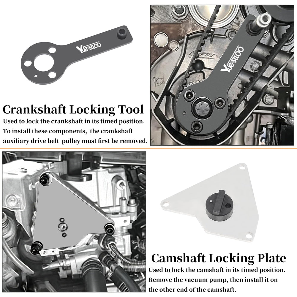 Yuesstloo tools installed on Multiair engine demonstrating secure locking