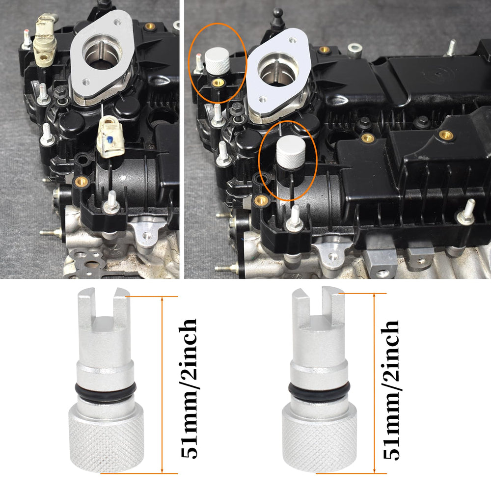 Yuesstloo VCT solenoid seal installer pictured in use for correct seal placement
