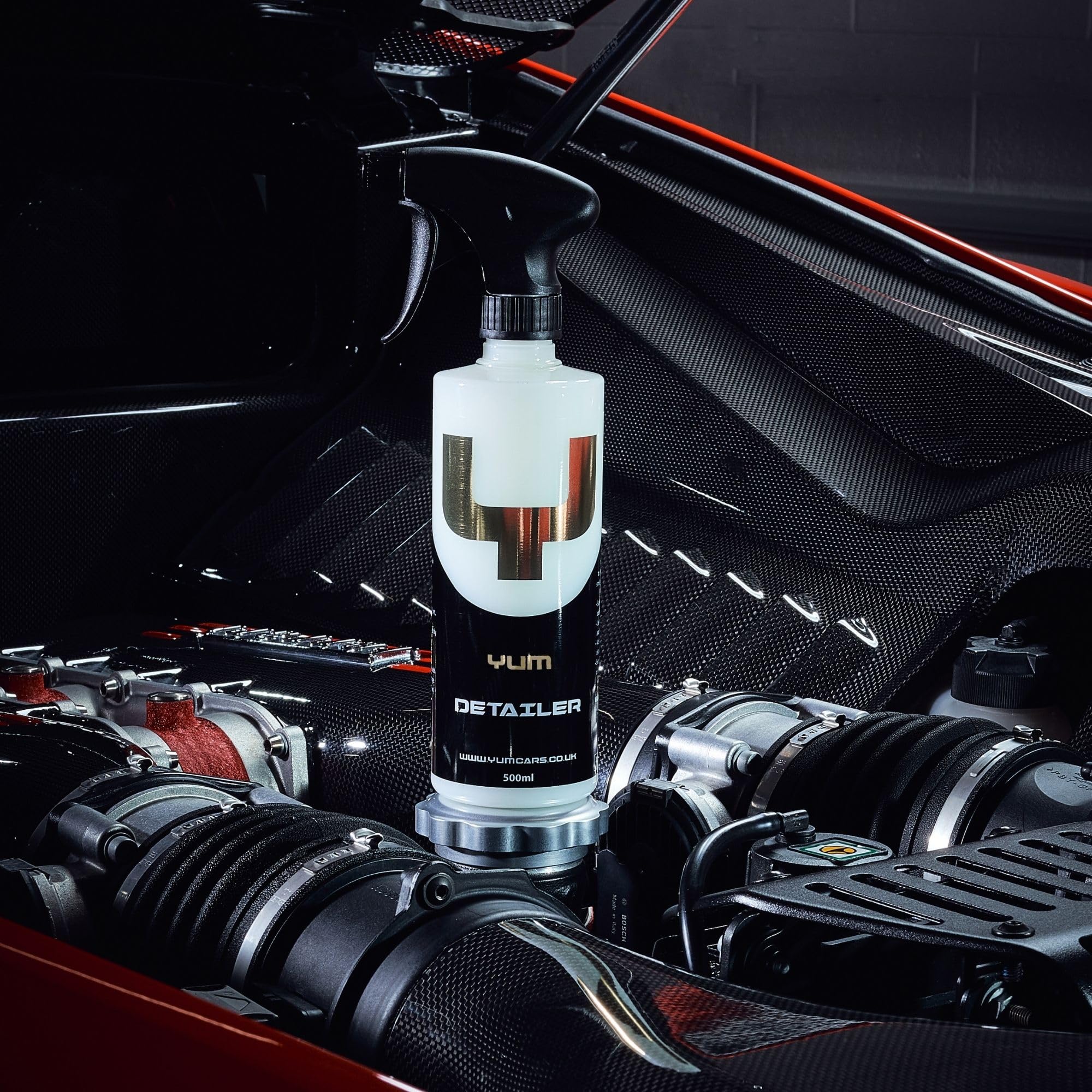 YumCars being wiped with microfiber for quick, effortless buffing