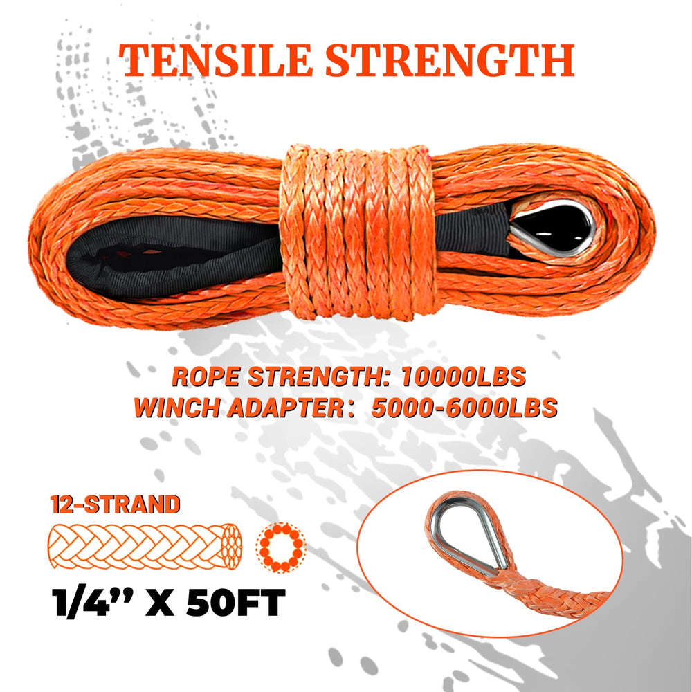 YUNPEAK close-up of 12-strand weave highlighting increased abrasion resistance