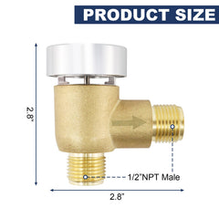 Yunziling close brass detail showing durable construction and corrosion resistance benefit