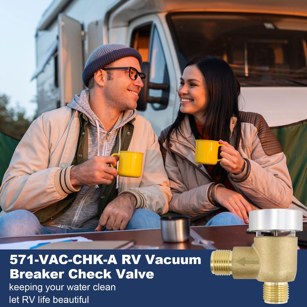 Yunziling valve during RV black tank flushing showing one-way flow protection benefit