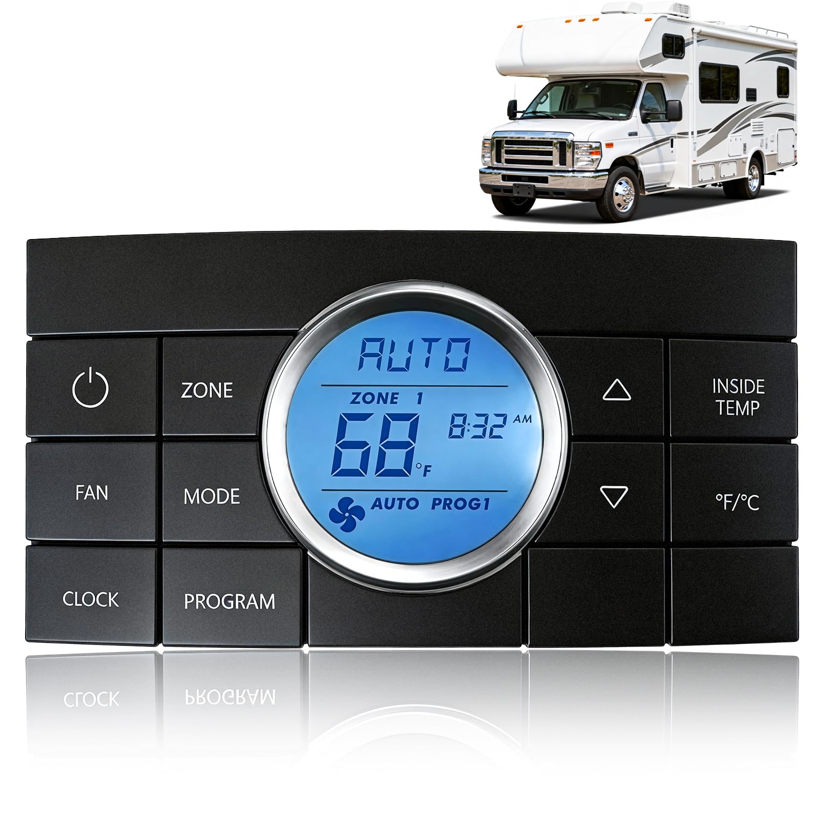 YURLOCY front panel view showing full control center and compatibility benefits