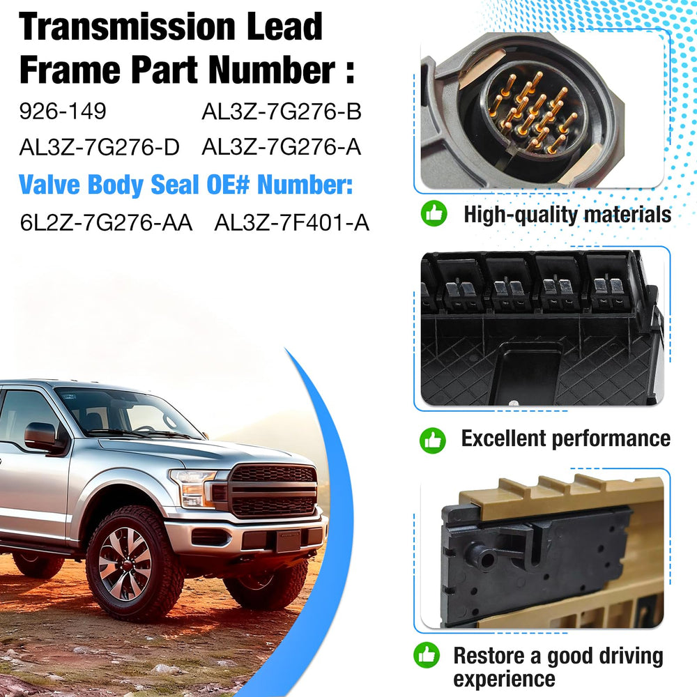 YURLOCY transmission filter with gasket top view illustrating particle-trapping protection