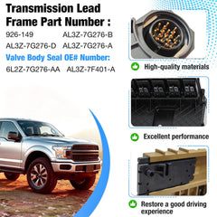 YURLOCY transmission filter with gasket top view illustrating particle-trapping protection