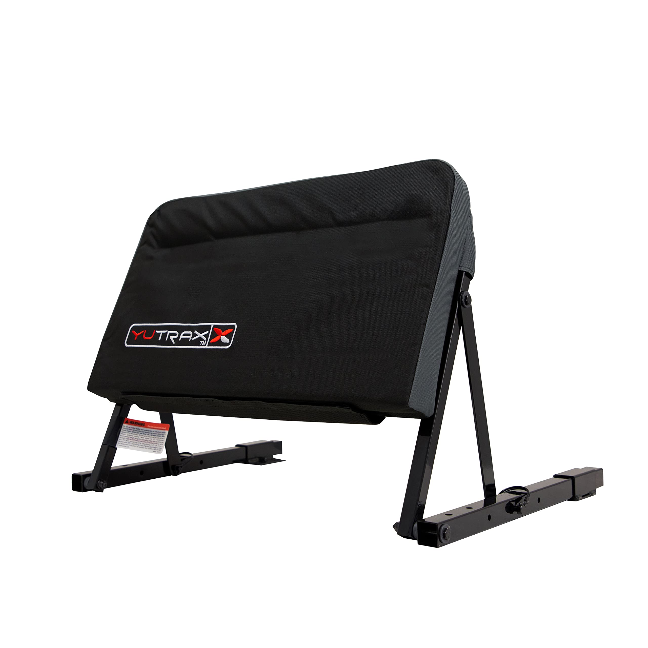 Yutrax front view showing full backrest for passenger comfort