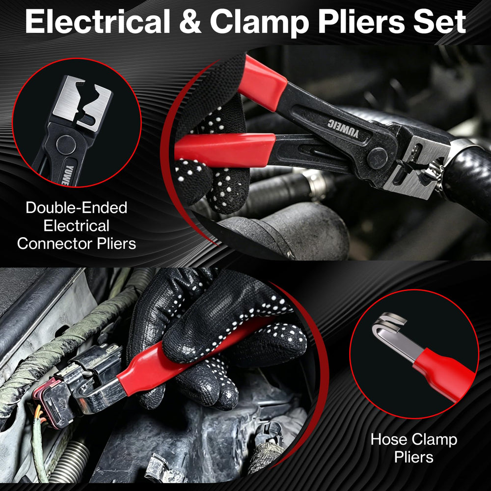 YUWEIC using hook and pick to extract a connector for accurate removal
