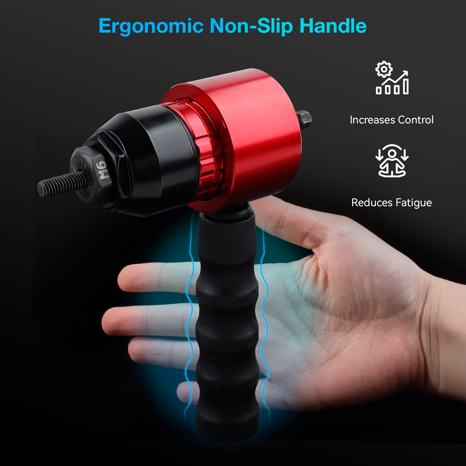 YUZES held in hand for size comparison showing compact portable design