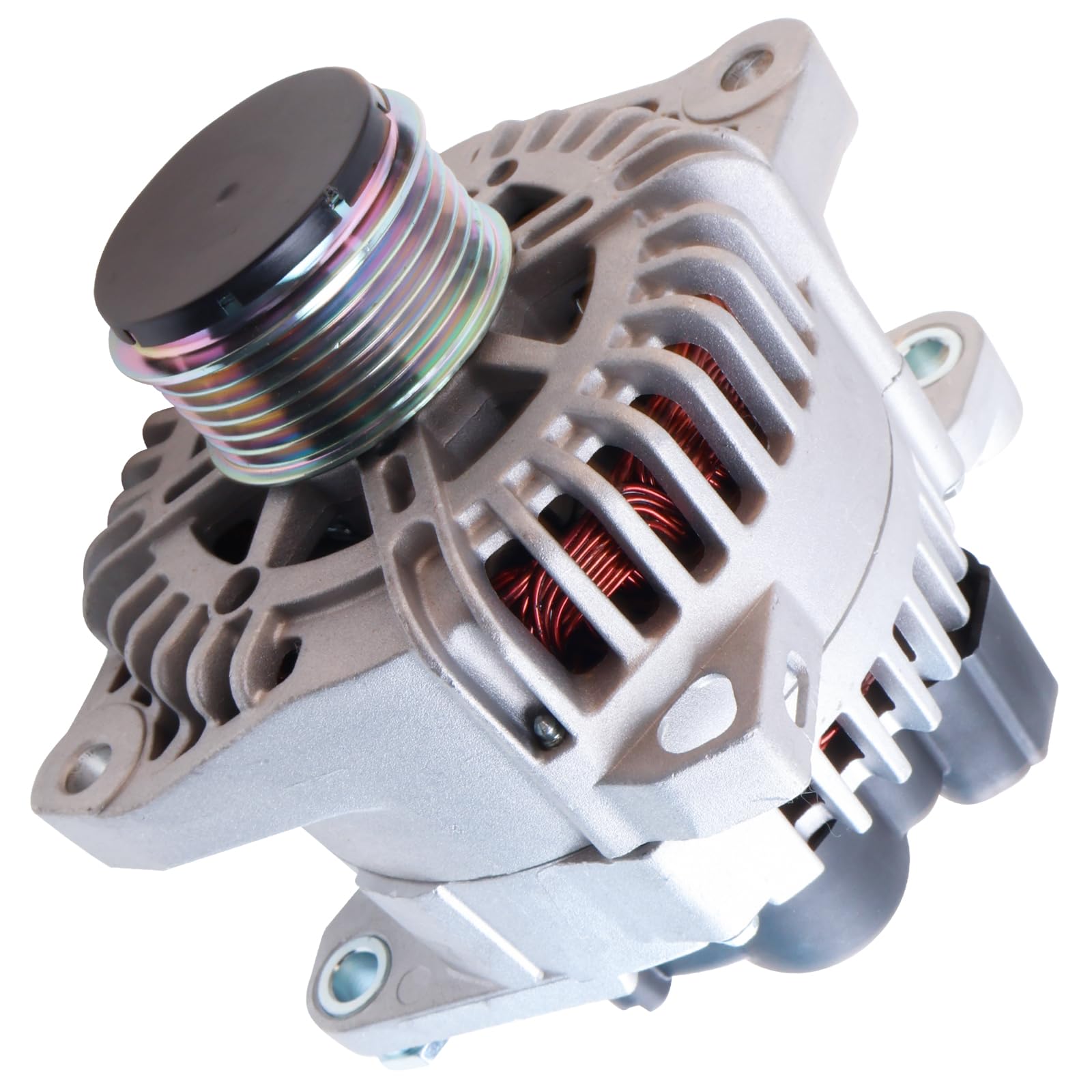YYHHZZ alternator front view showing compact design and reliable fit