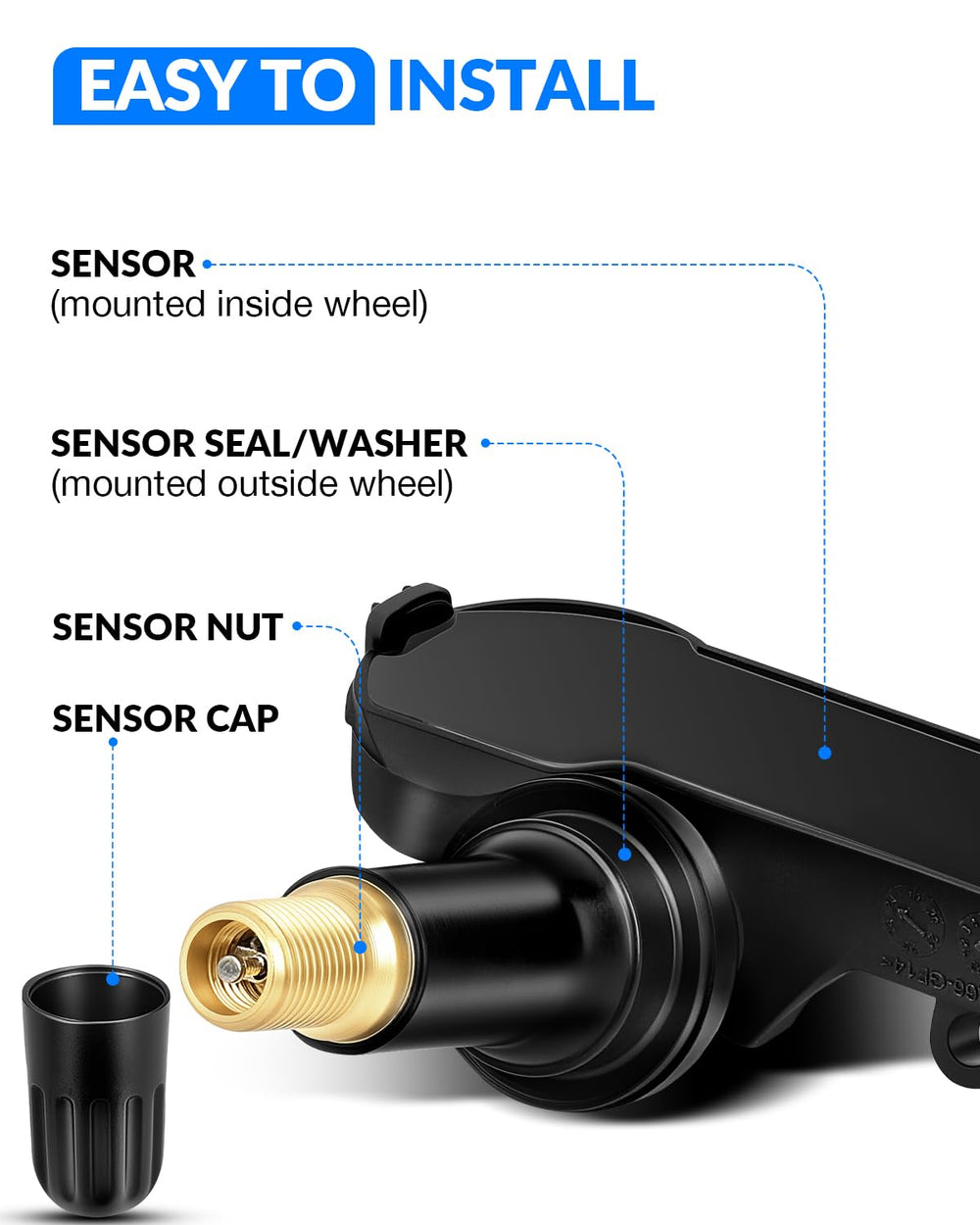 YZHIDIANF packaging and manual showing included parts and instructions