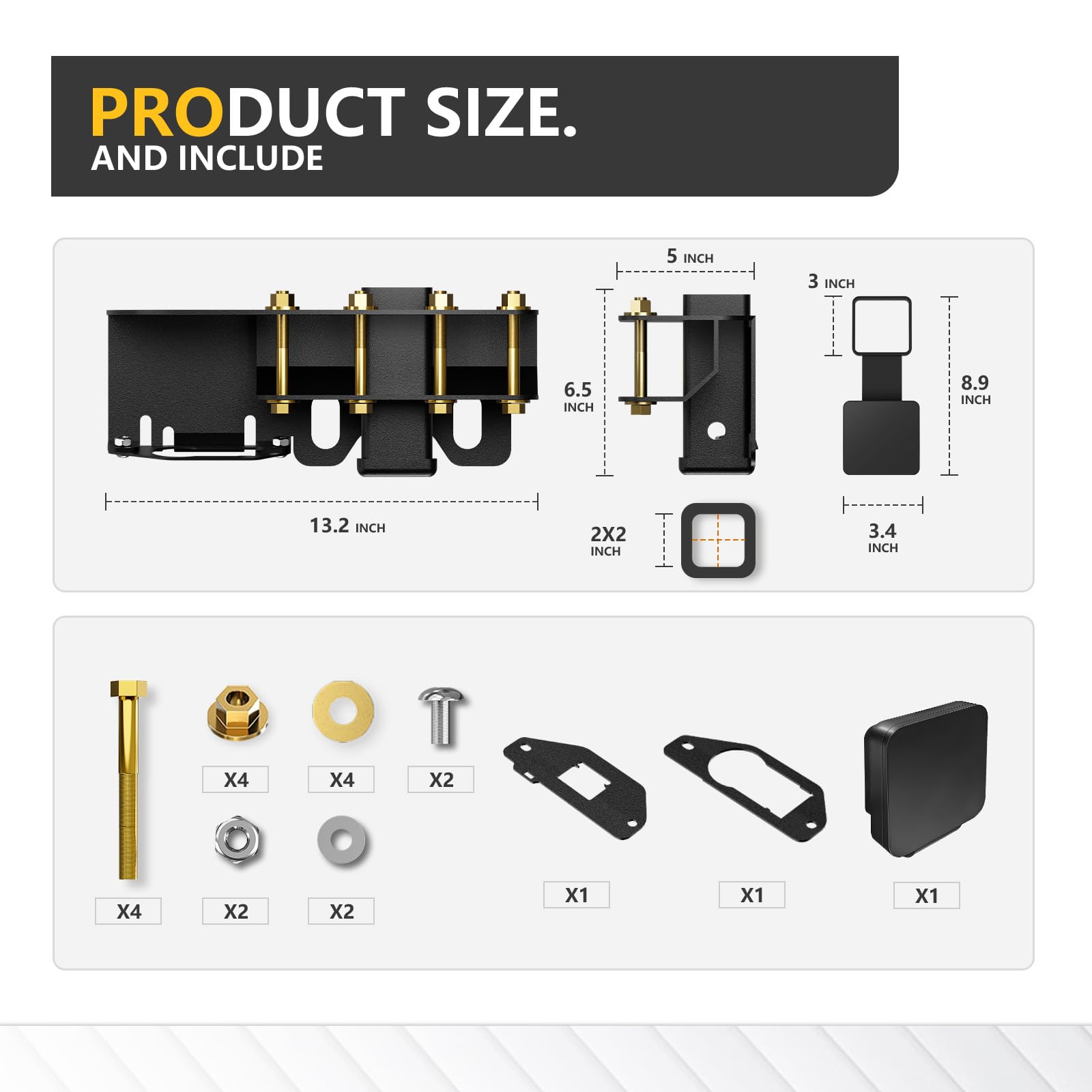 YZONA black coated finish texture resisting corrosion for long-lasting protection