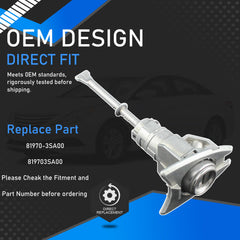YzusGomumu side profile of assembled door lock cylinder showing durable construction