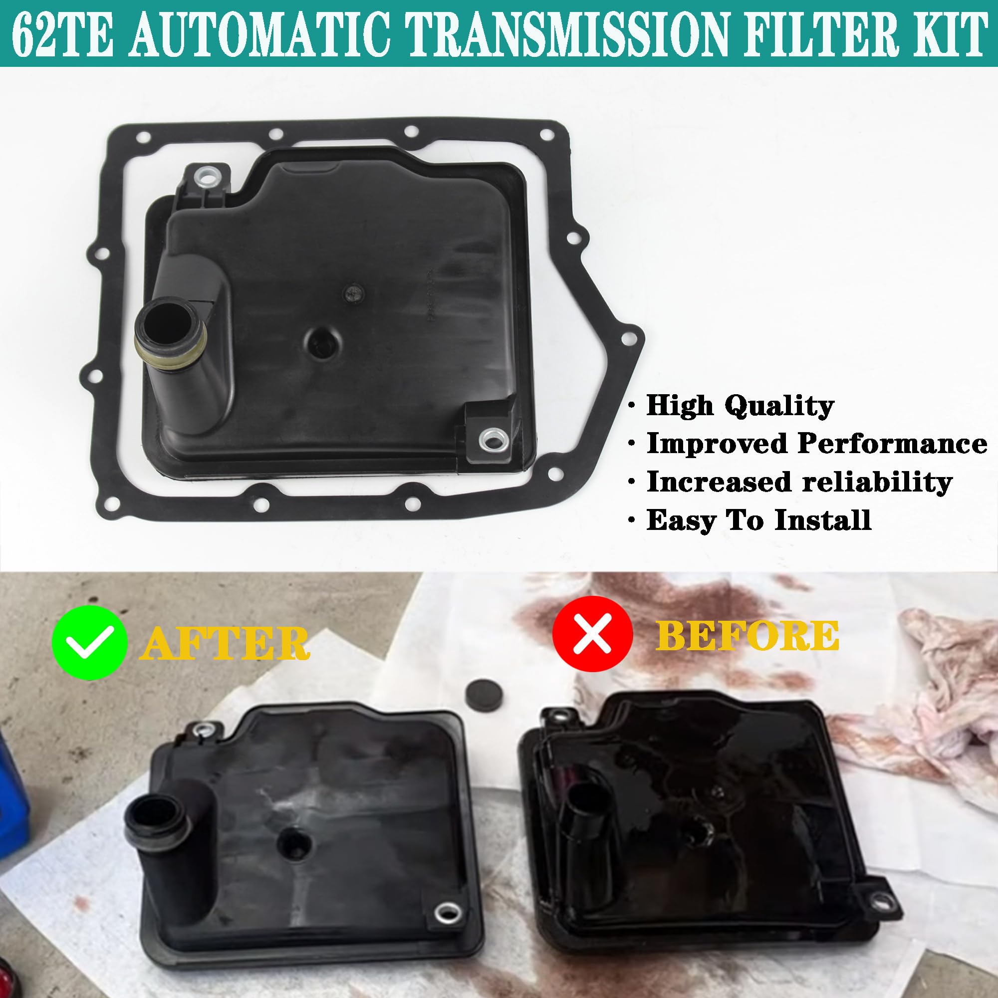 YzusGomumu filter and pan layout for clean service and inspection