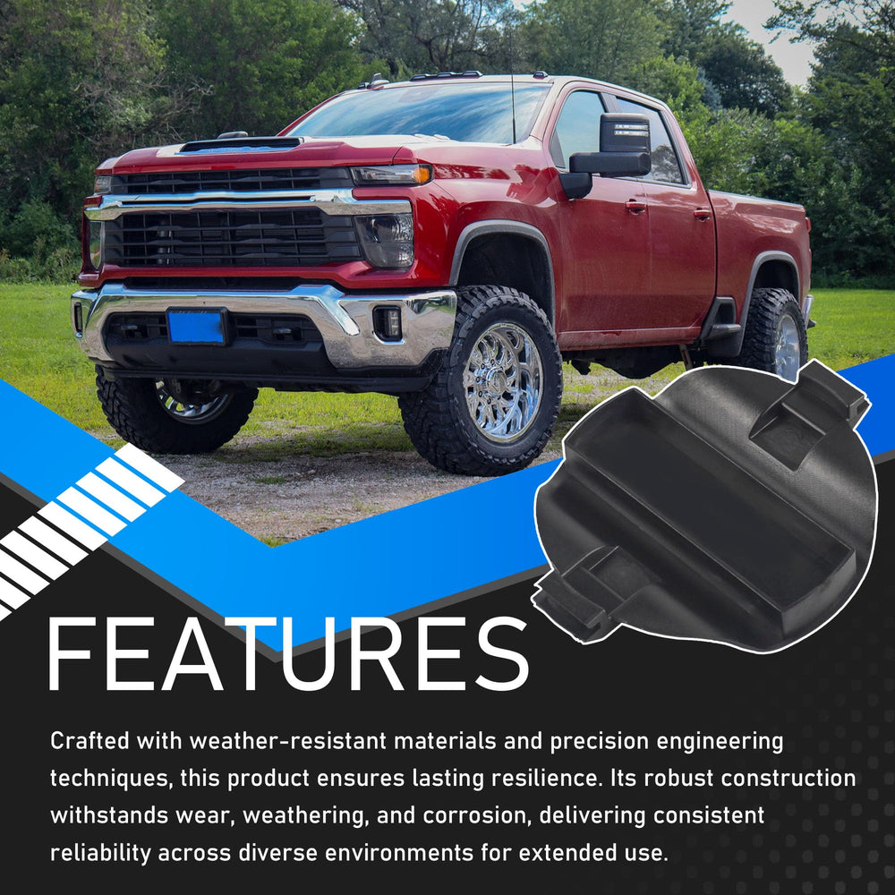 YzusGomumu covers installed on truck platform showing protected mounting holes