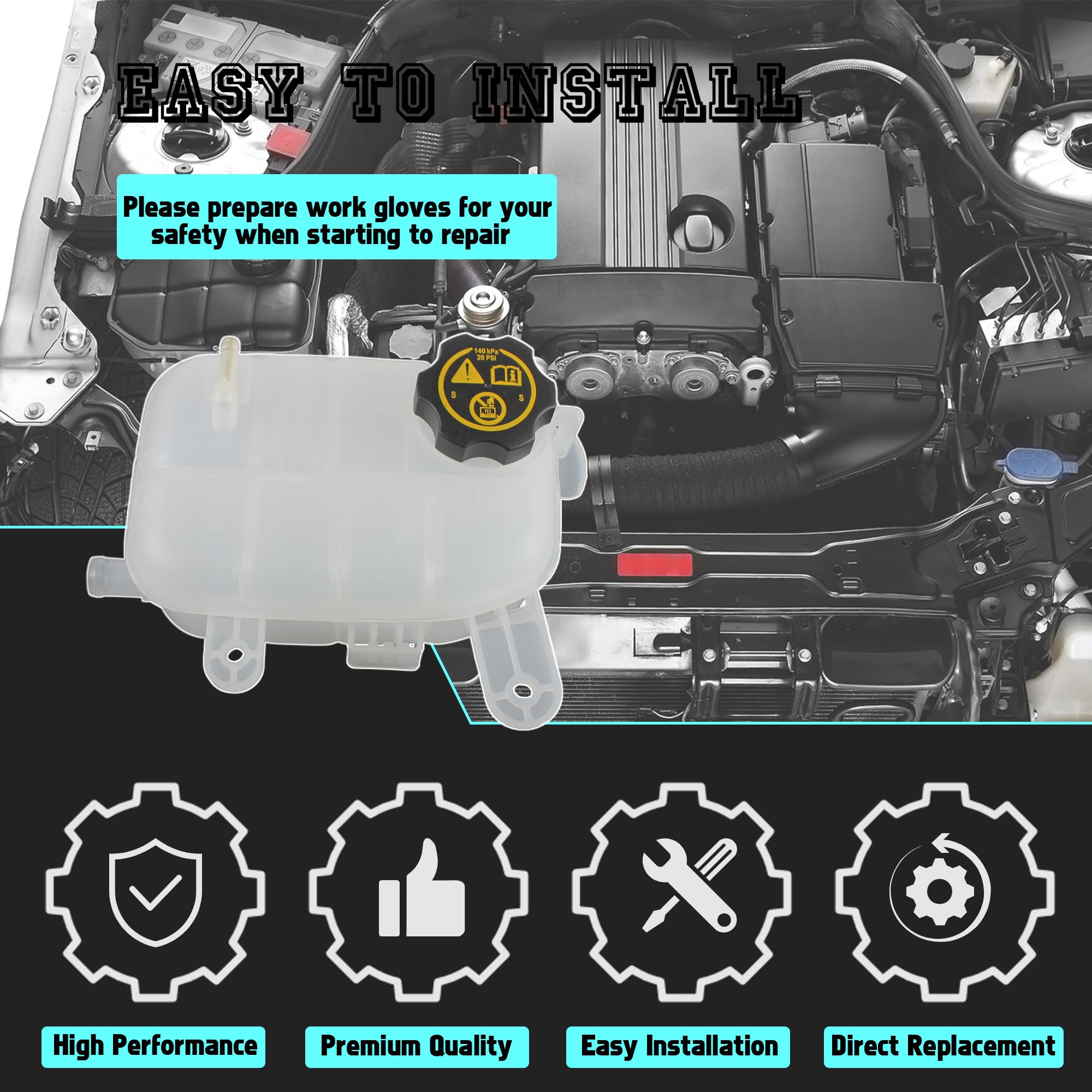 YzusGomumu packaging and label showing OE numbers for straightforward vehicle matching
