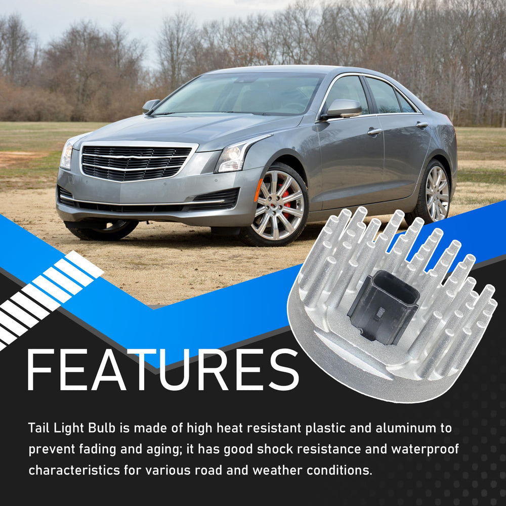 YzusGomumu installed on a Cadillac rear demonstrating improved visibility and correct fit