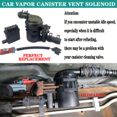 YzusGomumu vent solenoid installed in engine bay demonstrating direct-fit convenience