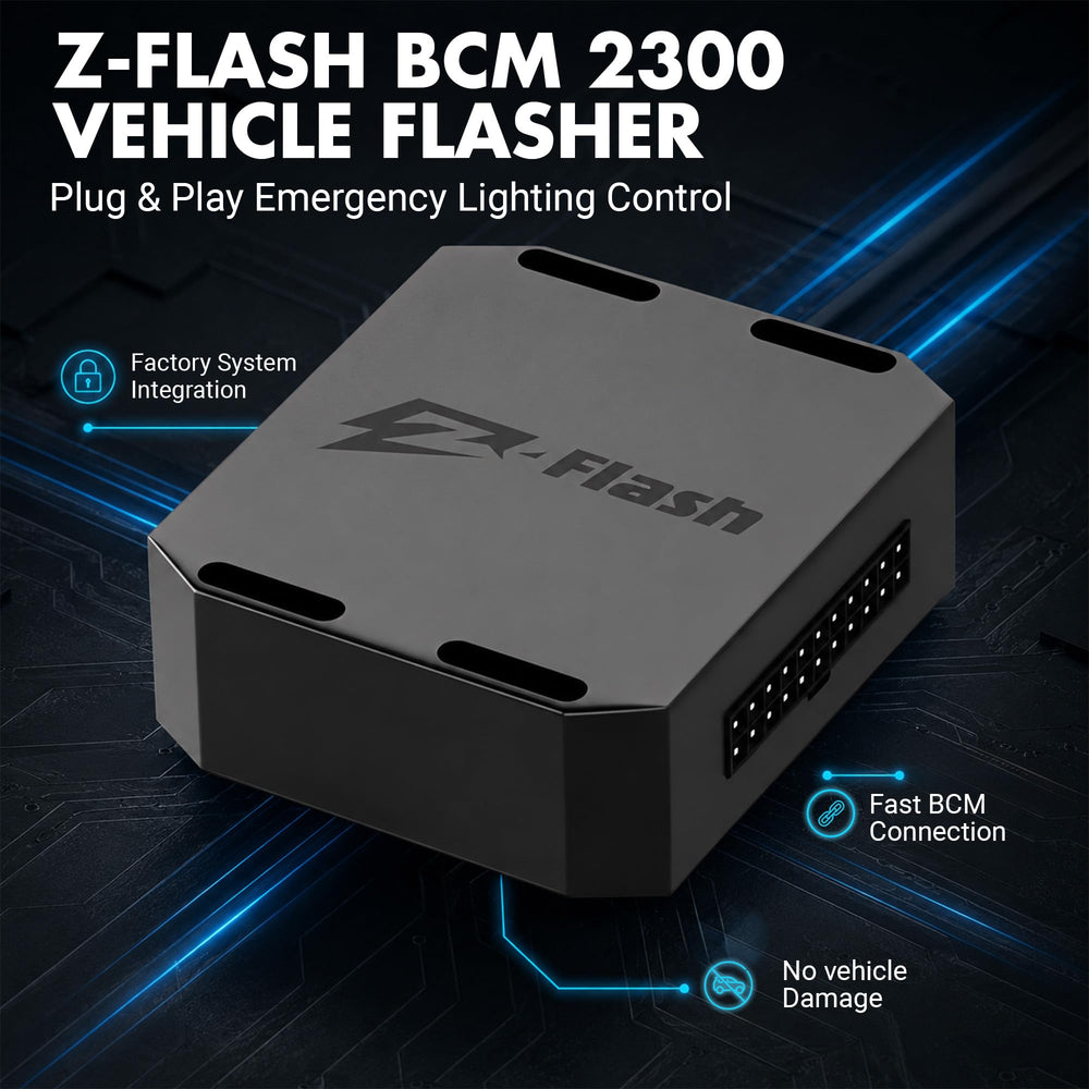 Z-Flash mounted under dash on Ford F-150 demonstrating discreet, reversible placement