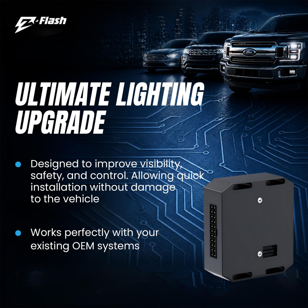 Z-Flash included activation switch and control showing user-friendly operation on dash