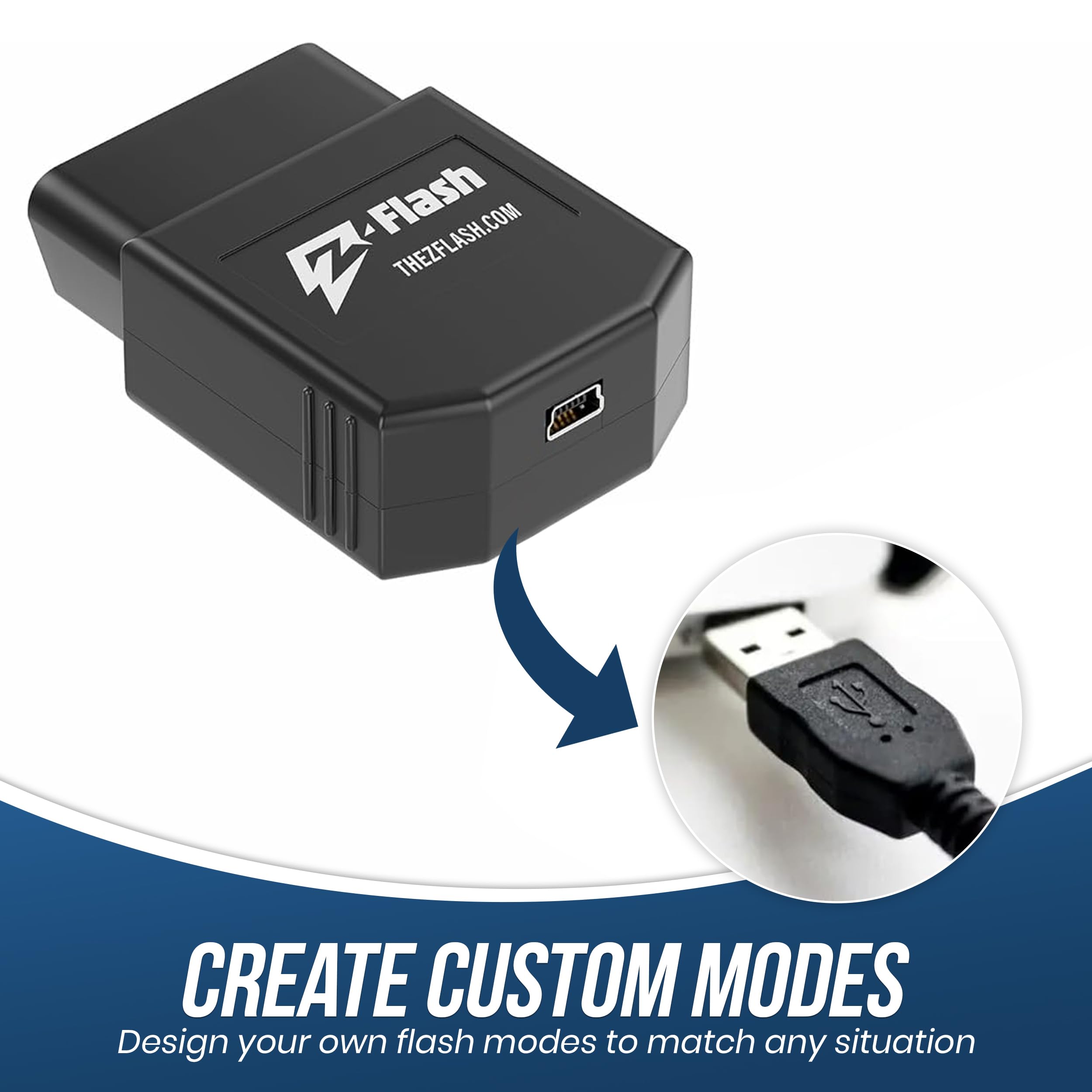 Z-Flash connected to laptop running configuration software for convenient setup