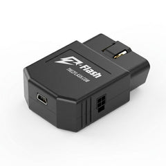 Z-Flash module front view showing compact plug design and brand benefit quick install
