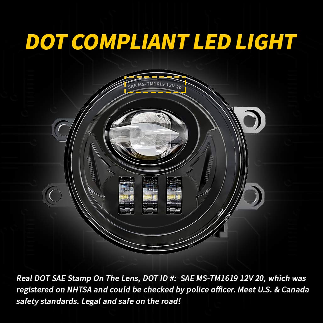 Z-OFFROAD close-up of polycarbonate lens highlighting shatter resistance