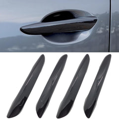 Zacxoxsr front packaging showing glossy black handle covers, protects factory look