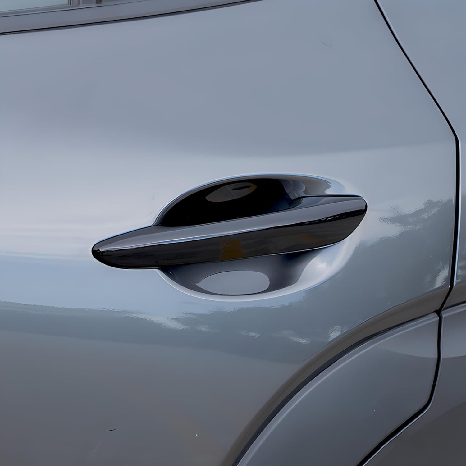 Zacxoxsr installed on Mazda door, seamless fit and improved scratch protection