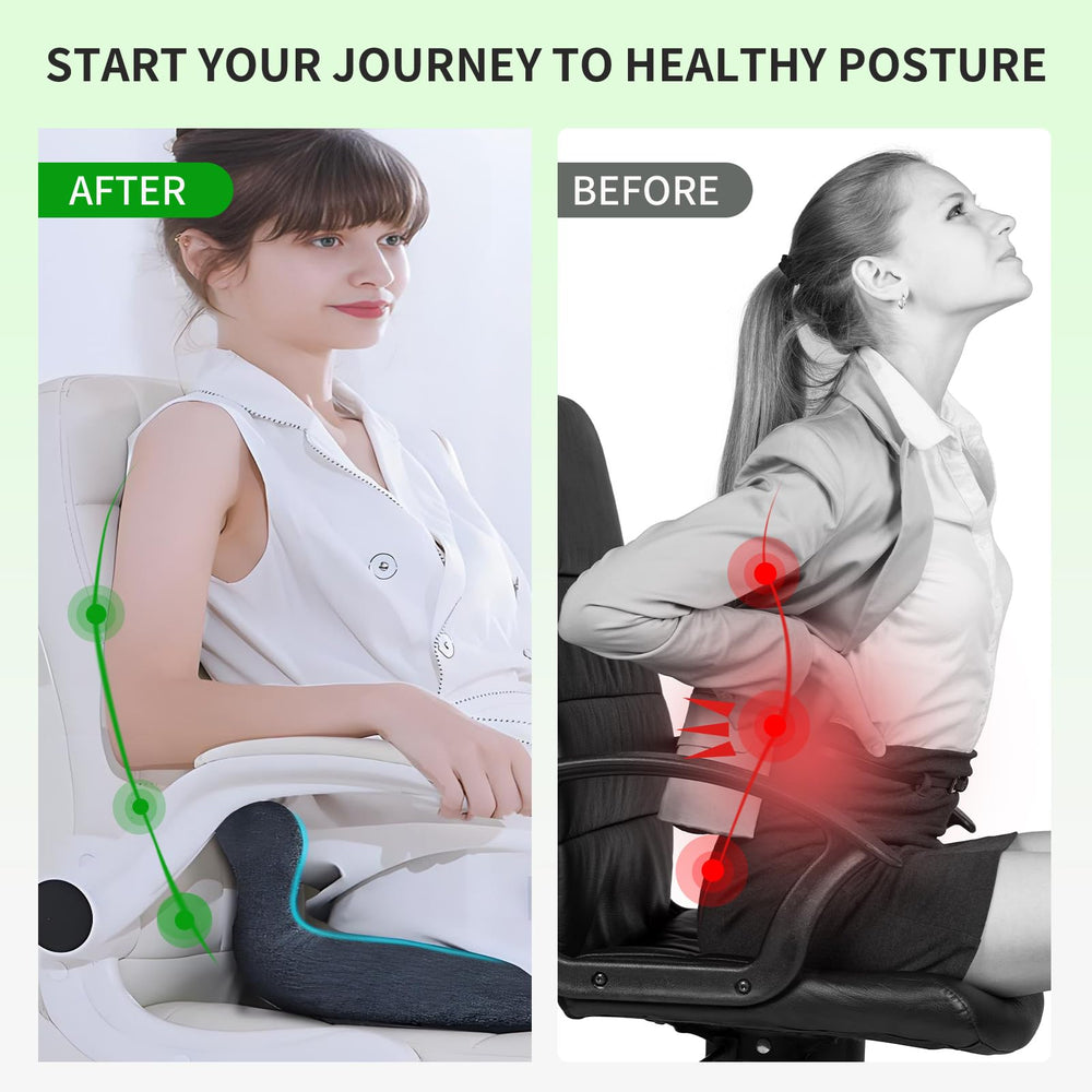 Zamerry non-slip base textured rubber to prevent cushion movement while driving