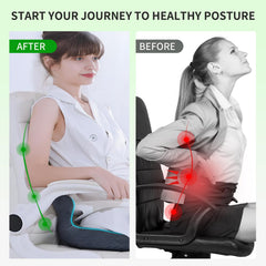 Zamerry non-slip base textured rubber to prevent cushion movement while driving