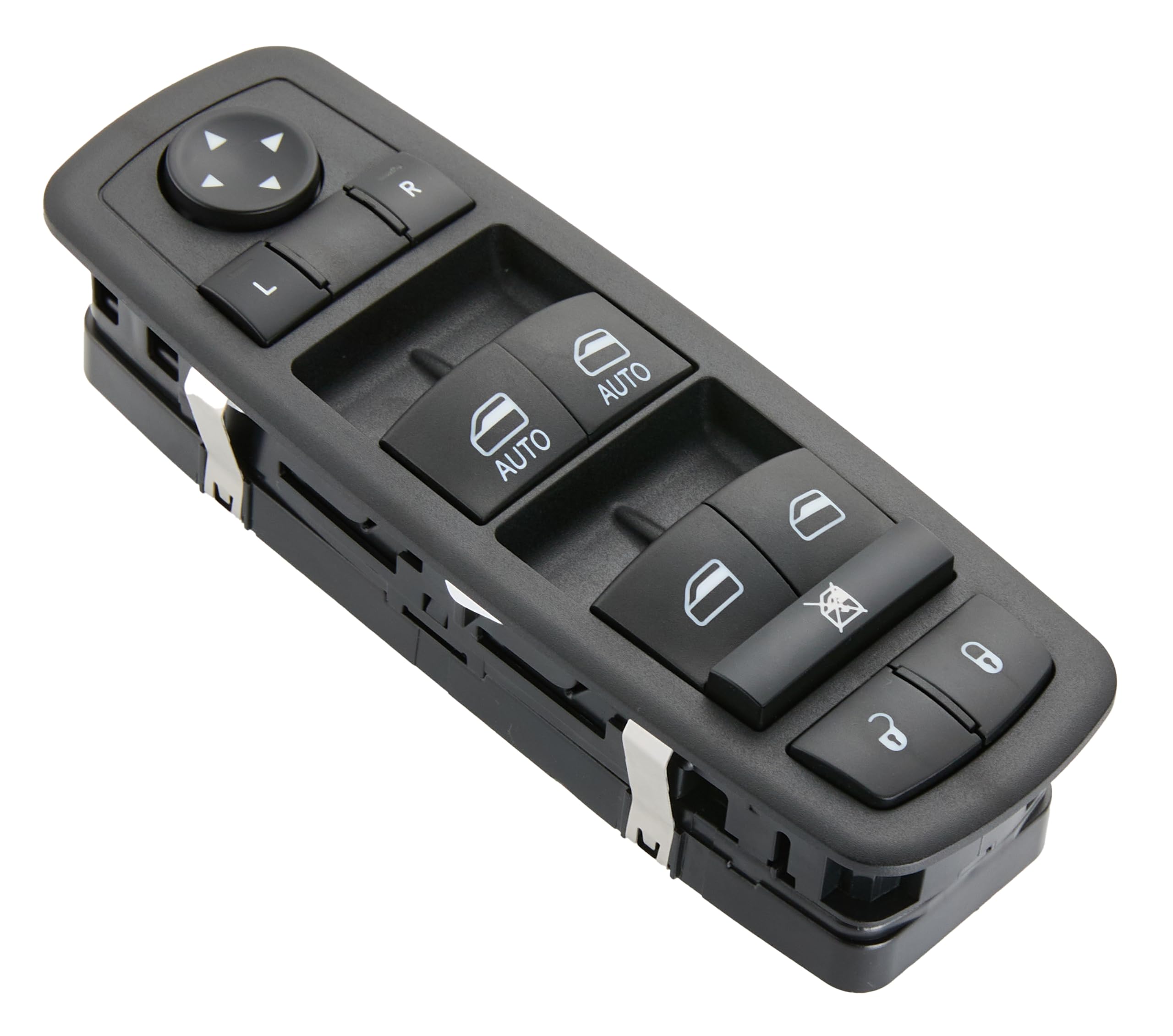 ZAPOSTS close-up of buttons and LED showing tactile controls and visibility