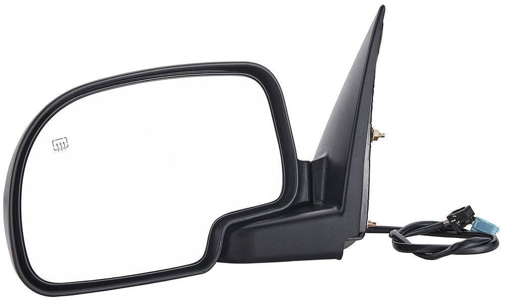 ZAPOSTS driver-side front view showing textured black housing and OEM fit benefits