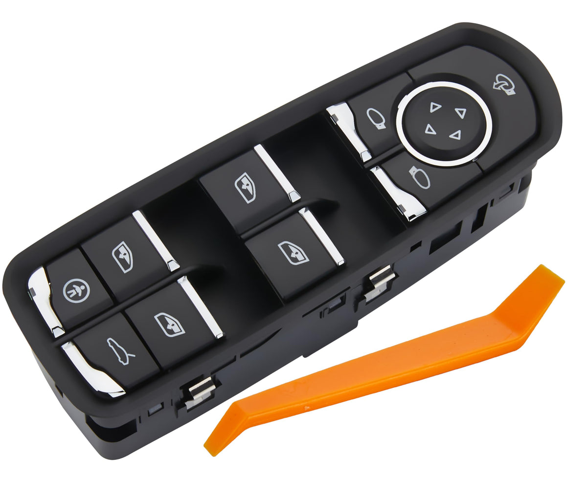 ZAPOSTS front panel switch showing controls and benefit of factory-style fit