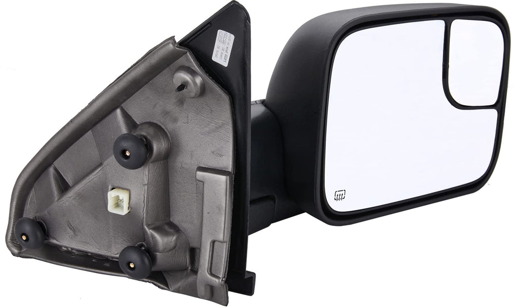 ZAPOSTS installed on Dodge Ram showing improved towing visibility while driving