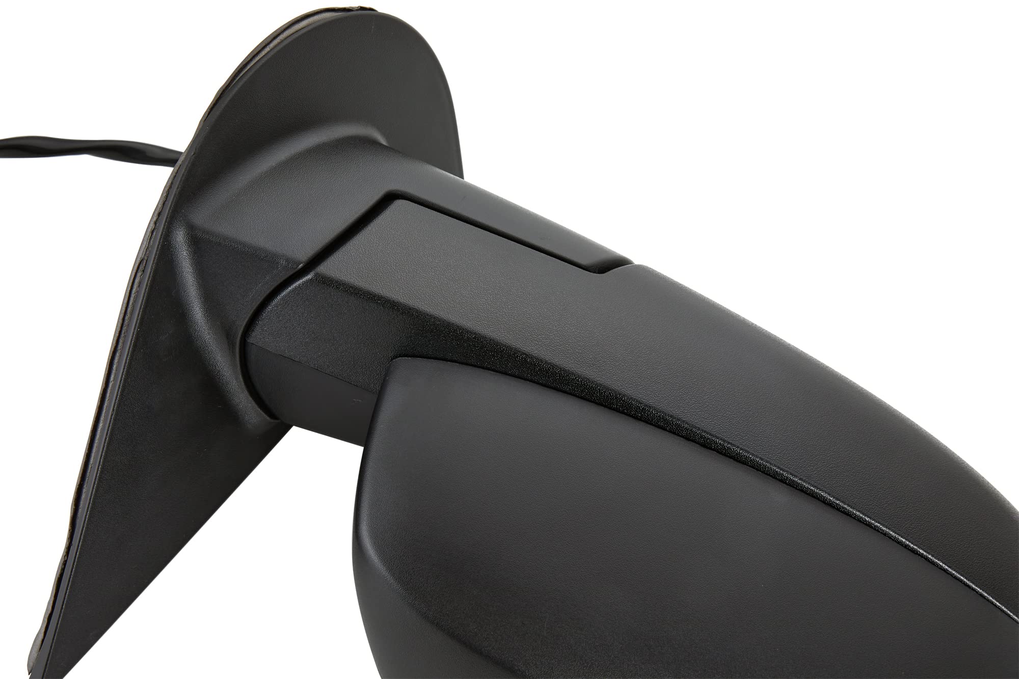 ZAPOSTS mirror mounted on truck demonstrating direct-fit replacement