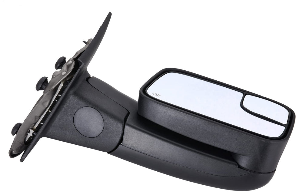 ZAPOSTS close-up of mirror mounting points demonstrating precise OE-style fit
