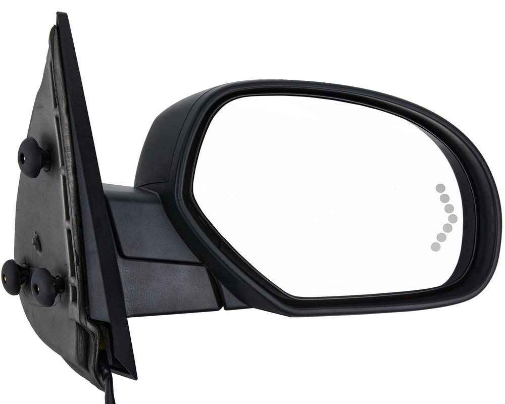 ZAPOSTS passenger-side mirror front view showing fit and finish benefit