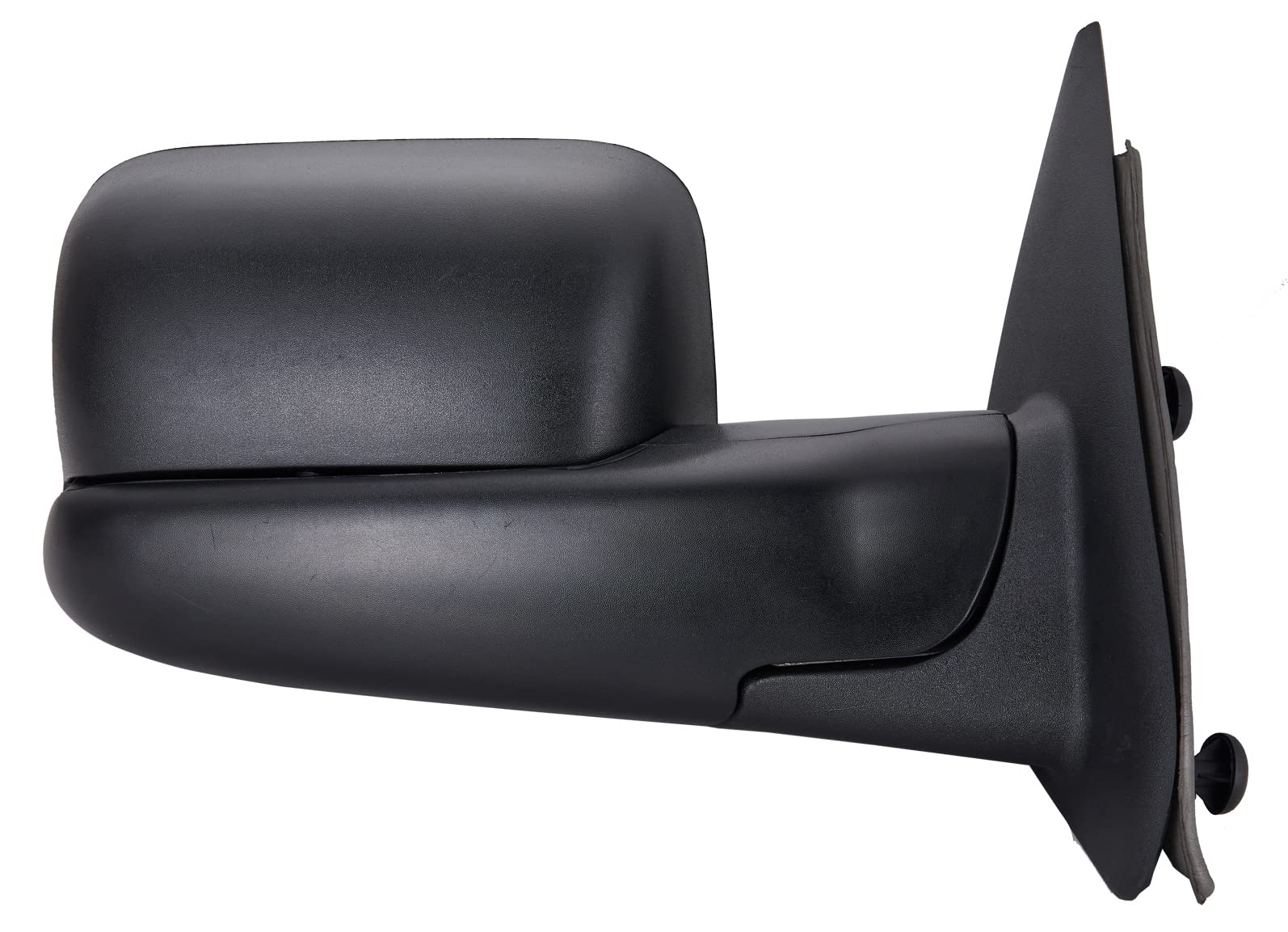 ZAPOSTS mirror beside hand for scale showing compact, sturdy construction benefit