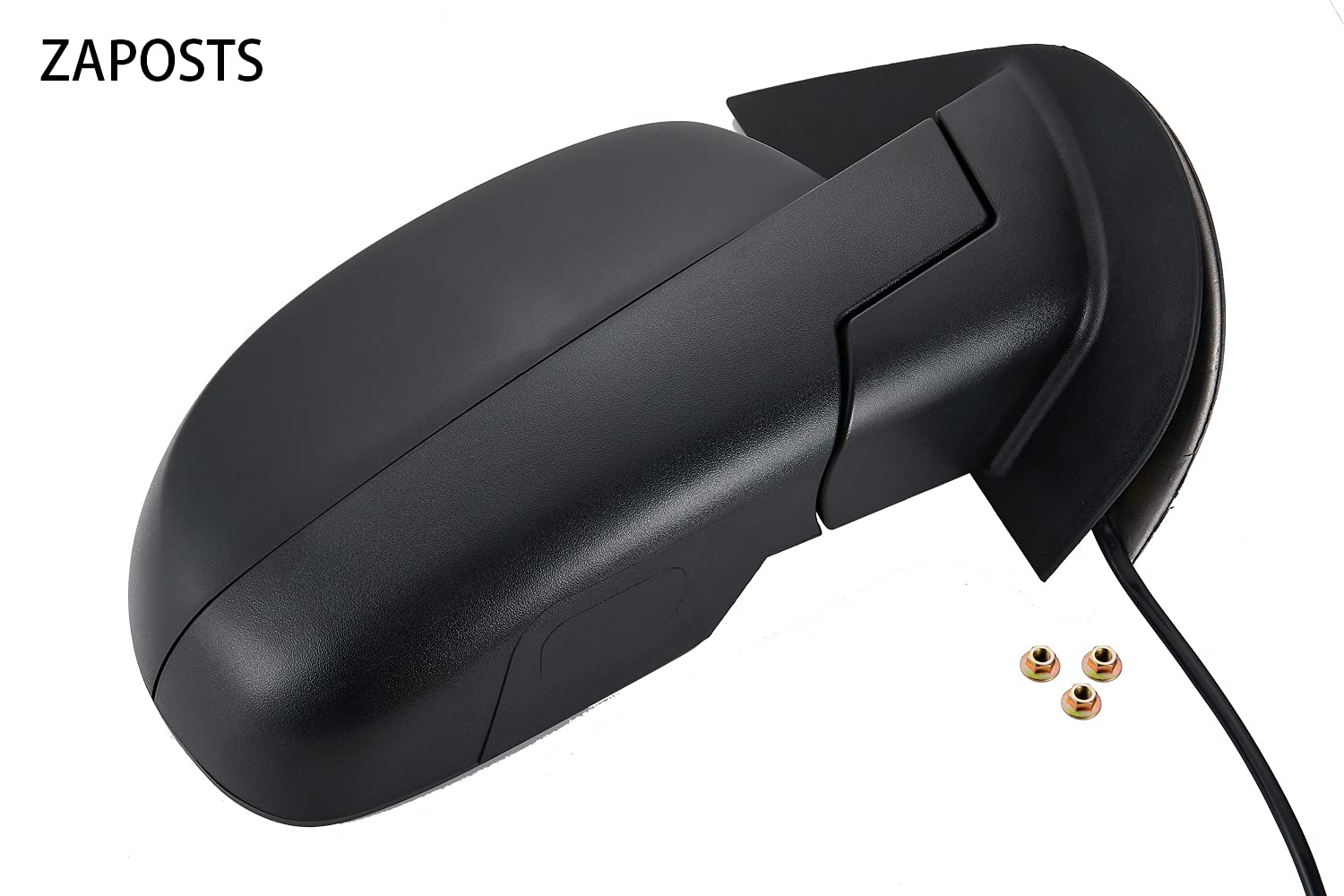 ZAPOSTS side profile folded manually to show space-saving benefit: prevents contact while parked