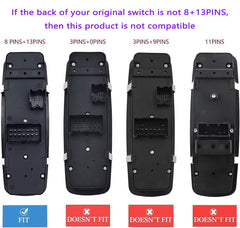 ZAPOSTS rear 8+13 pin connector close-up ensuring correct compatibility