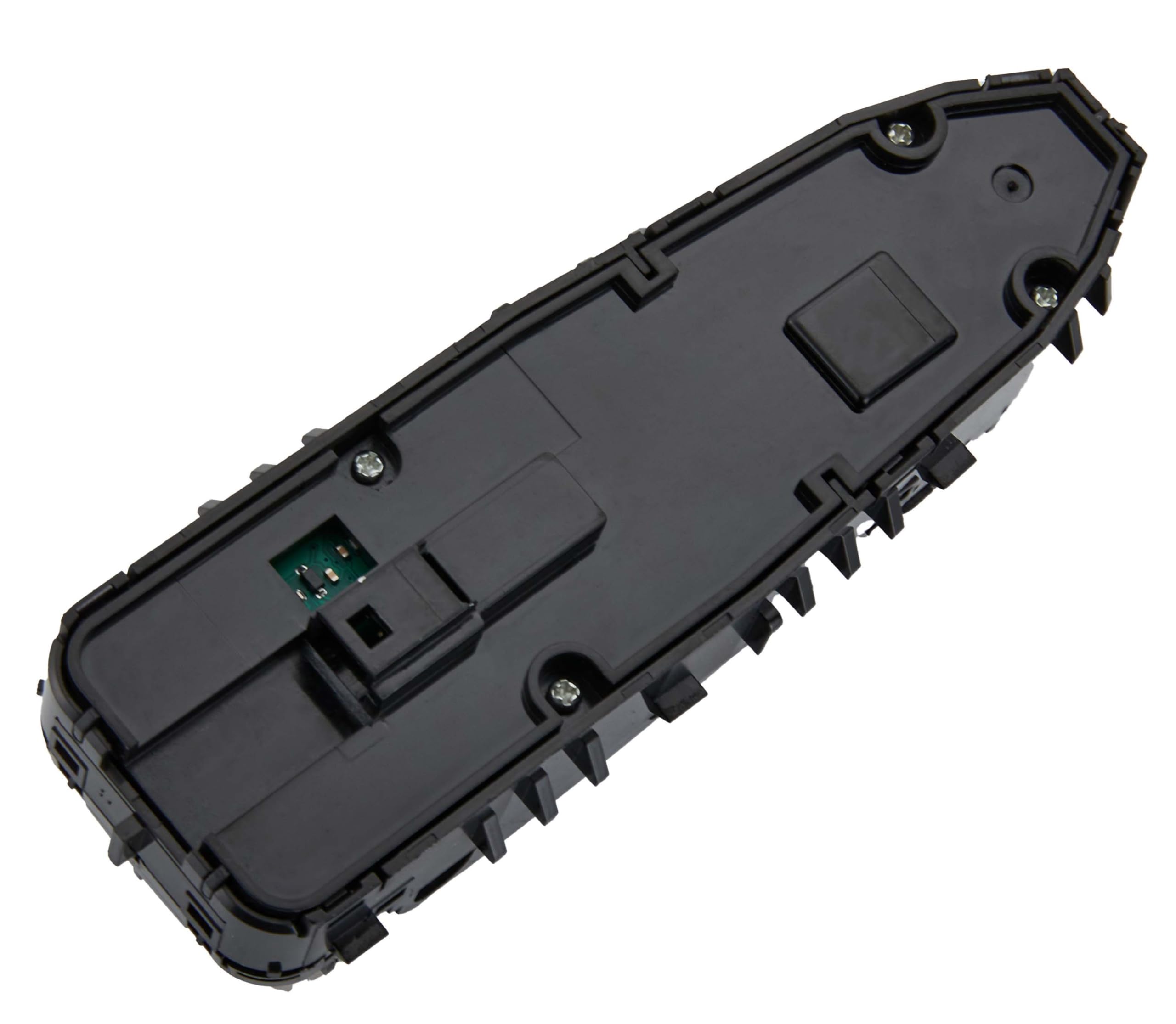 ZAPOSTS switch in car interior lifestyle shot showing factory-like appearance and integration