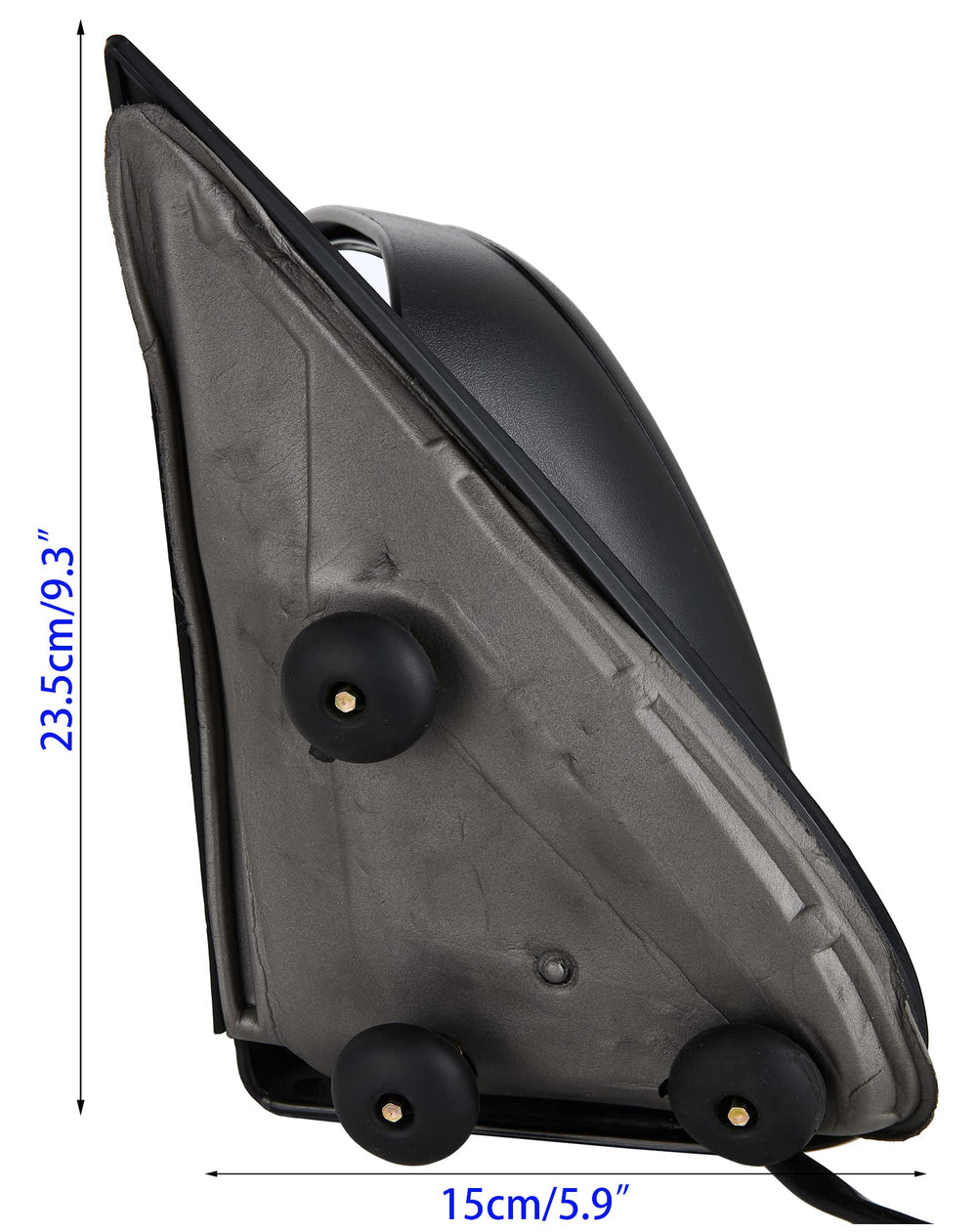 ZAPOSTS textured housing close-up highlighting durable finish and scratch resistance